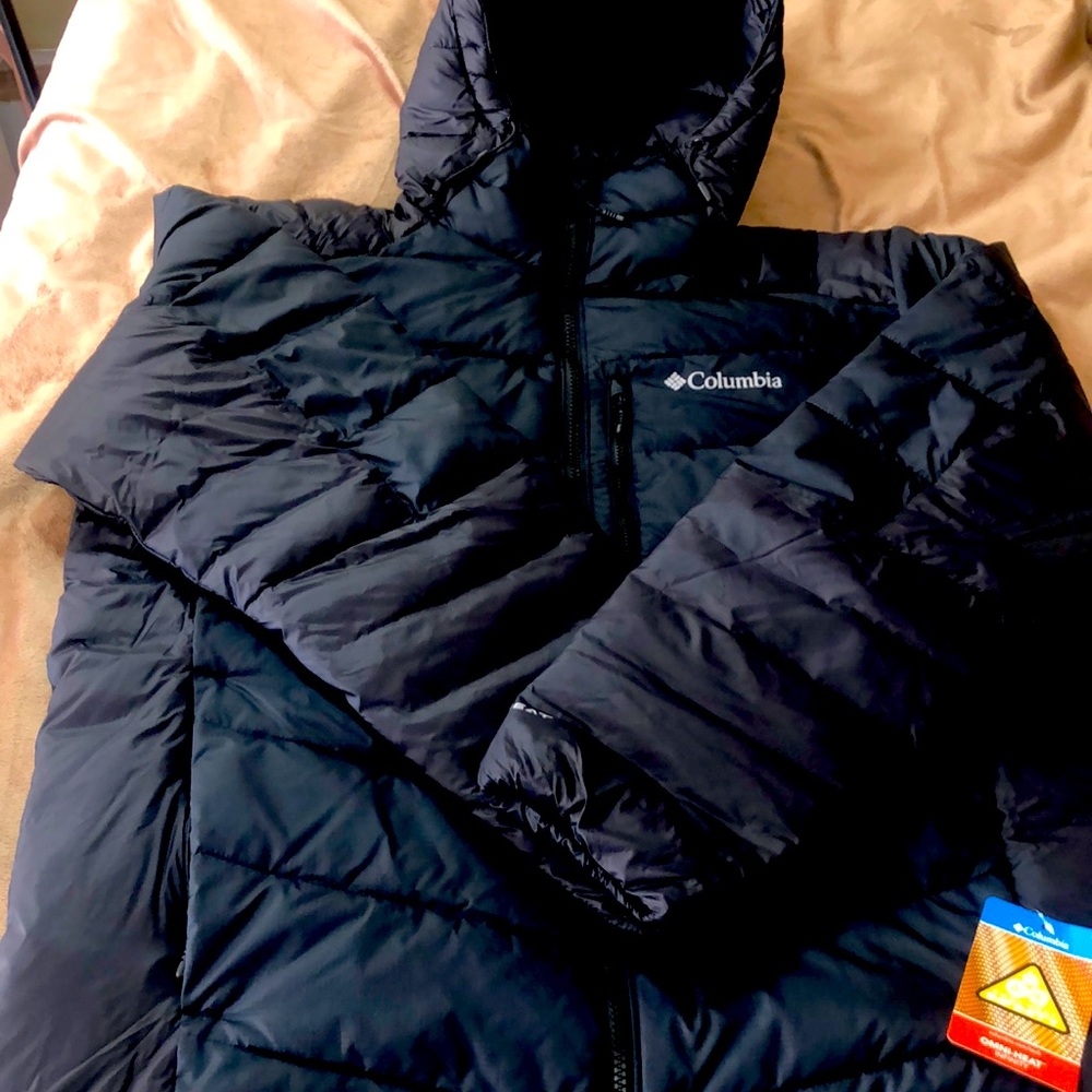 Men’s Large Hooded Columbia w/Omni-Heat